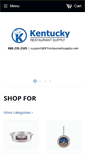 Mobile Screenshot of kyrestaurantsupply.com